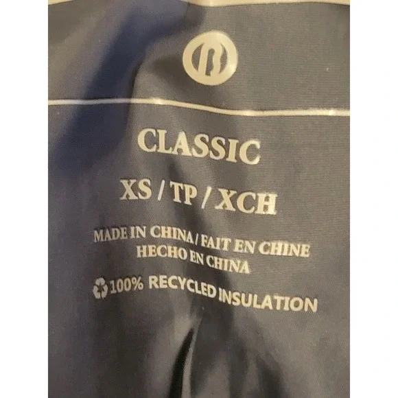 Women's Bernardo EcoPlume Hooded Packable Quilted Jacket-Blue Sz XS - Picture 7 of 12